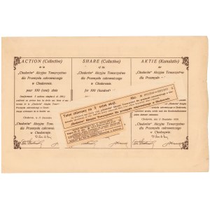 CHODORÓW..., Em.2, 5x 100 zloty 1928