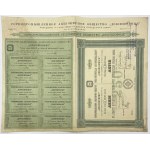 Kohle-Aktiengesellschaft DOBIESZOWICE, 250 Rubel zu 250 Zloty 1913