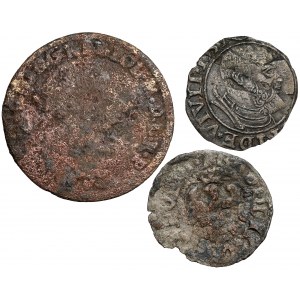 Casimir IV, John III Sobieski and Albrecht - period forgeries (3pc)