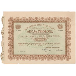 Powszechny Bank Kredytowy, Em.6, 25x 140 mkp 1923