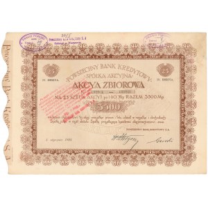 Univerzální úvěrová banka, Em.4, 25x 140 mkp 1922