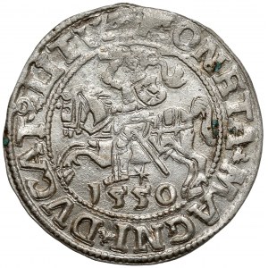 Sigismund II. Augustus, halber Pfennig Vilnius 1550