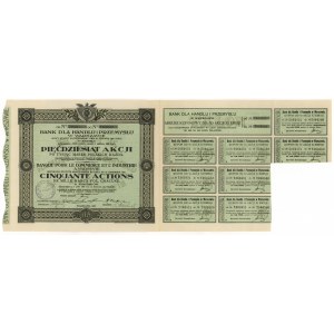 Bank for Trade and Industry, Em.11, 50x 1,000 mkp 1923