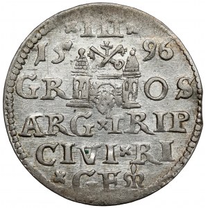 Sigismund III. Vasa, Troika Riga 1596