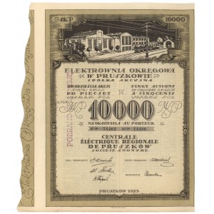 Okresní elektrárna Pruszków Sp. Akc., Em.5, 20x 500 mkp 1923