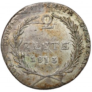 Oblężenie Zamościa, 2 złote 1813