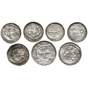 Cross denarii - set (7pcs)