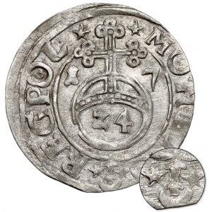 Sigismund III. Wasa, Halbspur Bromberg 1617 - Sachse ohne Schild