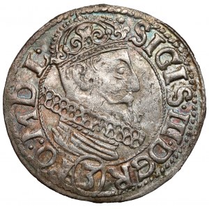 Sigismund III. Vasa, 3 Kronen Krakau 1616 - Awdaniec
