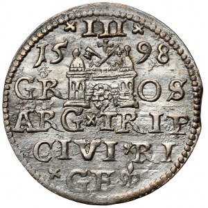 Sigismund III. Vasa, Troika Riga 1598