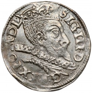 Zygmunt III Waza, Trojak Poznań 1597 - długa kryza