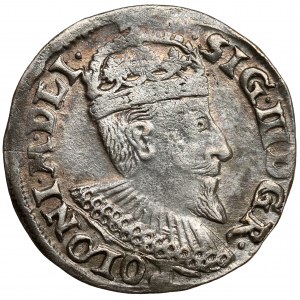 Zygmunt III Waza, Trojak Olkusz 1594 - bez znaku