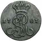 Poniatowski, Penny 1787 E.B. - AUS KUPFER