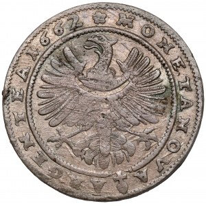 Śląsk, Ludwik IV legnicki, 15 krajcarów 1662, Brzeg