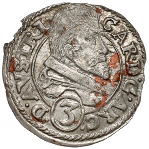 Slezsko, Karel Rakouský, 3 krajcary 1615, Nysa