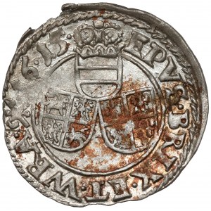 Slezsko, Karel Rakouský, 3 krajcary 1615, Nysa