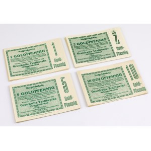 Neusalz (Nowa Sol) PACKAGE 1 - 10 Goldpfennig 1923 (45pcs)