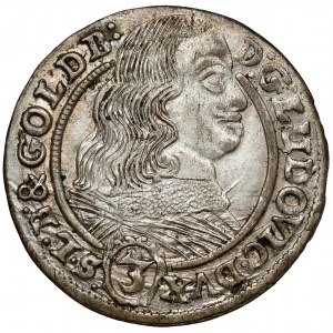 Silesia, Louis IV of Legnica, 3 krajcary 1660 EW, Brzeg