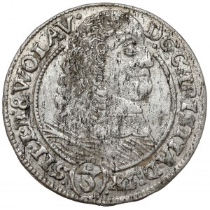 Śląsk, Chrystian Wołowski, 3 krajcary 1660 EW, Brzeg - CHRISTIA