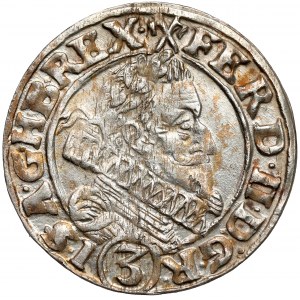 Schlesien, Ferdinand II, 3 krajcara 1630 HR, Wrocław