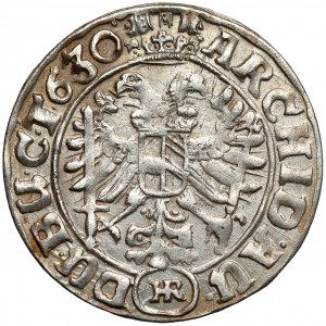 Sliezsko, Ferdinand II, 3 krajcara 1630 HR, Wrocław