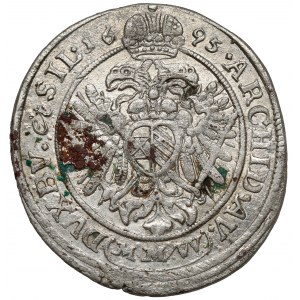 Slezsko, Leopold I., 3 krajcars 1695 MMW, Wrocław - et
