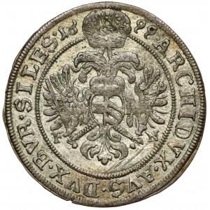 Schlesien, Leopold I., 3 krajcary 1699 FN, Oppeln - SILES