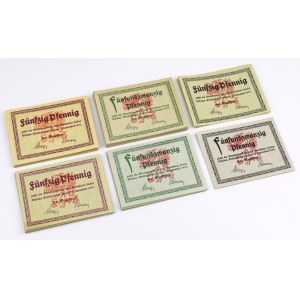 Greifenberg (Gryfice), PACKAGE 50 pfg 1919 (123pcs)