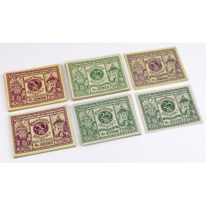 Greifenberg (Gryfice), PACKAGE 50 pfg 1919 (123pcs)