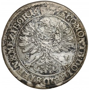 Silesia, Sylvius Frederick, 15 krajcars 1675 SP, Olesnica