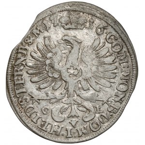 Slezsko, Charles Frederick, 6 krajcars 1716 CVL, Olesnica