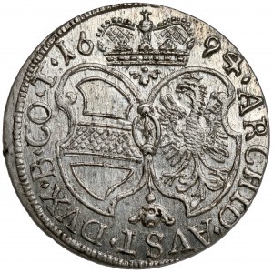 Rakúsko, Leopold I., 3 krajcars 1694, Hall
