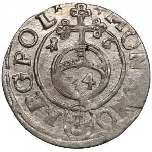 Sigismund III. Wasa, Halbspur Bromberg 1616 - Sächsisch im Oval