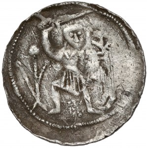 Ladislav II. vyhnanec, denár - Boj s levom