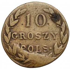 10 Polnische Grosze 1830 KG - Fälschung aus der Epoche