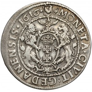 Žigmund III Vasa, Ort Gdansk 1616 - golier