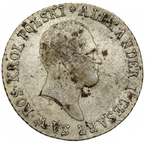 1 poľský zlotý 1818 IB - veľmi pekný