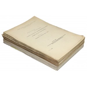 Numismatik Krakowski, Bände 1-3 ungerahmt + 66 Seiten der späteren Ausgaben