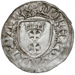 Casimir IV Jagiellonian, Szeląg Gdansk - eagle WITHOUT crown - RARE