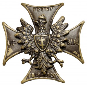 Odznak Litovsko-bieloruského frontu 1919-1920