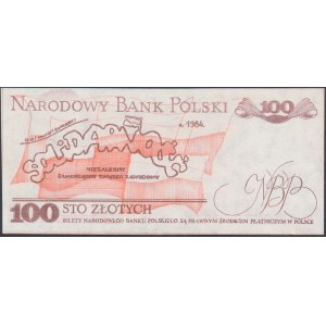 Solidarität, 100 Zloty 1984 Lech Walesa