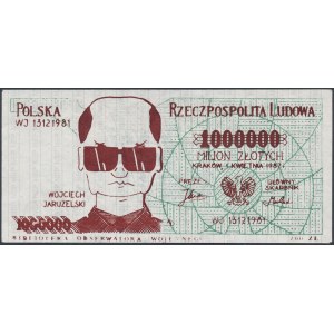 Solidarity, 1 million zloty 1987 - Jaruzelski