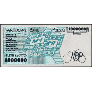 Solidarity, 1 million zloty 1987 - Jaruzelski