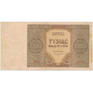 1 000 zlatých 1945 - séria A