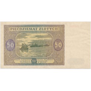 50 Zloty 1946 - Großbuchstabe