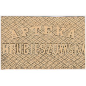 Hrubieszów, APTEKA, 15 Kopeken 1861 - leer