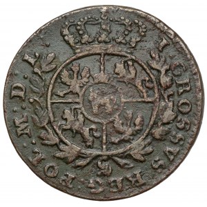 Poniatowski, 1765-g Pfennig - ex. Bisier