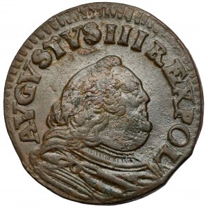 August III Sas, Grosz Gubin 1755 - písmeno H