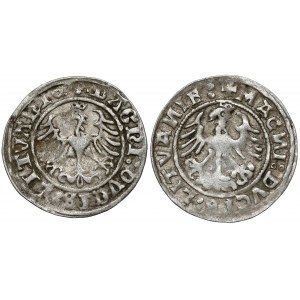 Zikmund I. Starý, vilenský půlpenny 1509-1520 (2 ks)