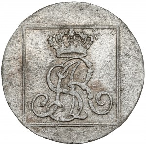 Poniatowski, stříbrný groš 1782 E.B. - vzácný